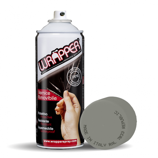 ΦΙΛΜ ΣΕ ΣΠΡΕΥ WRAPPER CAMOUFLAGE COLOURS ΓΚΡΙ 7033 REPUBLIC 400ml – 1 ΤΕΜ. ΦΙΛΜ ΣΕ ΣΠΡΕΥ WRAPPER CAMOUFLAGE COLOURS ΓΚΡΙ 7033 REPUBLIC 400ml – 1 ΤΕΜ.