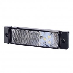 ΦΩΣ ΟΓΚΟΥ ΑΝΑΚΛΑΣΤΙΚΟ LD127 12/24V 3LED HORPOL ΛΕΥΚΟ 13 x 3  cm -1ΤΕΜ. ΦΩΣ ΟΓΚΟΥ ΑΝΑΚΛΑΣΤΙΚΟ LD127 12/24V 3LED HORPOL ΛΕΥΚΟ 13 x 3  cm -1ΤΕΜ.