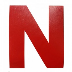 Ν ΝΕΩΝ ΟΔΗΓΩΝ ΑΥΤΟΚΟΛΛΗΤΟ ΣΗΜΑ ΕΣΩΤΕΡΙΚΗΣ ΧΡΗΣΗΣ 13 Χ 11,2 cm  - 1 ΤΕΜ. Ν ΝΕΩΝ ΟΔΗΓΩΝ ΑΥΤΟΚΟΛΛΗΤΟ ΣΗΜΑ ΕΣΩΤΕΡΙΚΗΣ ΧΡΗΣΗΣ 13 Χ 11,2 cm  - 1 ΤΕΜ.