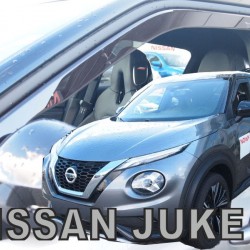ΑΝΕΜΟΘΡΑΥΣΤΕΣ ΓΙΑ NISSAN JUKE 5D 2019+ ΖΕΥΓΑΡΙ ΑΠΟ ΕΥΚΑΜΠΤΟ ΦΙΜΕ ΠΛΑΣΤΙΚΟ HEKO - 2 ΤΕΜ.