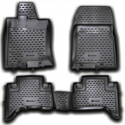 ΜΑΡΚΕ ΠΑΤΑΚΙΑ ΣΕ ΣΚΑΦΗ TPE ΛΑΣΤΙΧΟ ΓΙΑ TOYOTA FJ-CRUISER 2006+  ΣΕ ΑΝΘΡΑΚΙ ΣΚΟΥΡΟ ΓΚΡΙ ΧΡΩΜΑ NOVLINE - 4 ΤΕΜ.