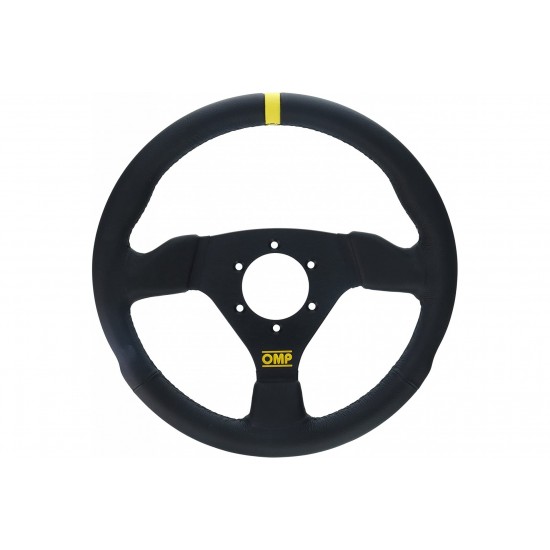 ΤΙΜΟΝΙ TRECENTO ΔΕΡΜΑ ΜΑΥΡΟ 300ΜΜ OMP - 1 ΤΕΜ.