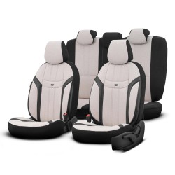 ΚΑΛΥΜΜΑΤΑ ΚΑΘΙΣΜΑΤΩΝ OTOM SWAN 503 BEIGE ΜΑΥΡΟ/ΜΠΕΖ ΛΙΝΟ & ΔΕΡΜΑΤΙΝΗ SETΑΜΙΟ - 1 σετ. ΚΑΛΥΜΜΑΤΑ ΚΑΘΙΣΜΑΤΩΝ OTOM SWAN 503 BEIGE ΜΑΥΡΟ/ΜΠΕΖ ΛΙΝΟ & ΔΕΡΜΑΤΙΝΗ SETΑΜΙΟ - 1 σετ.
