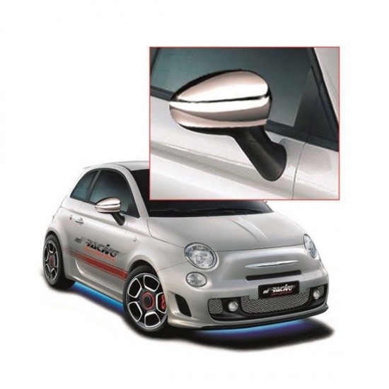 FIAT 500 ΚΑΠΑΚΙΑ ΚΑΘΡΕΠΤΩΝ ΧΡΩΜΙΟΥ FIAT 500 ΚΑΠΑΚΙΑ ΚΑΘΡΕΠΤΩΝ ΧΡΩΜΙΟΥ