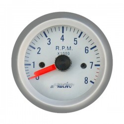 ΣΤΡΟΦΟΜΕΤΡΟ ΛΕΥΚΟ 0-8.000rpm ΣΤΡΟΦΟΜΕΤΡΟ ΛΕΥΚΟ 0-8.000rpm