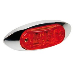 ΦΩΣ ΦΟΡΤΗΓΟΥ 2LED ΚΟΚΚΙΝΟ 24V 100mm ΦΩΣ ΦΟΡΤΗΓΟΥ 2LED ΚΟΚΚΙΝΟ 24V 100mm