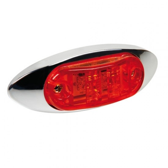 ΦΩΣ ΦΟΡΤΗΓΟΥ 2LED ΚΟΚΚΙΝΟ 24V 100mm ΦΩΣ ΦΟΡΤΗΓΟΥ 2LED ΚΟΚΚΙΝΟ 24V 100mm
