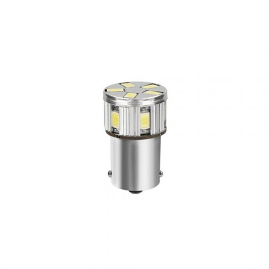 ΛΑΜΠΑΚΙ P21W 10-30V MEGA LED 11 ΛΑΜΠΑΚΙ P21W 10-30V MEGA LED 11