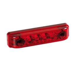 ΦΩΣ ΦΟΡΤΗΓΟΥ 16x65mm 4LED 24V ΚΟΚΚΙΝΟ ΦΩΣ ΦΟΡΤΗΓΟΥ 16x65mm 4LED 24V ΚΟΚΚΙΝΟ