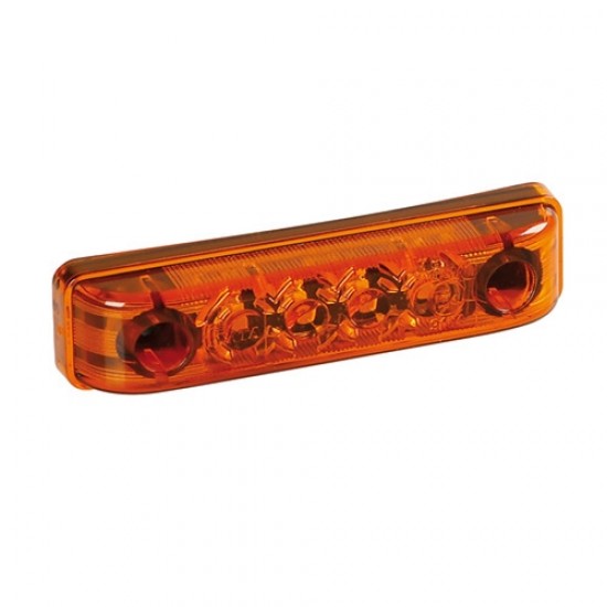 ΦΩΣ ΦΟΡΤΗΓΟΥ 16x65mm 4LED 24V ΠΟΡΤΟΚΑΛΙ ΦΩΣ ΦΟΡΤΗΓΟΥ 16x65mm 4LED 24V ΠΟΡΤΟΚΑΛΙ