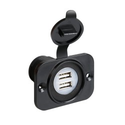 ΠΡΙΖΑ ΦΟΡΤΙΣΗΣ ΜΕ ΚΑΠΑΚΙ ΜΕ 2 USB 12/24V EXT-8 ΠΡΙΖΑ ΦΟΡΤΙΣΗΣ ΜΕ ΚΑΠΑΚΙ ΜΕ 2 USB 12/24V EXT-8