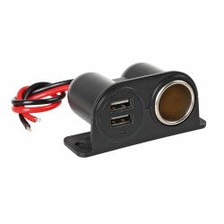 ΠΡΙΖΑ ΑΝΑΠΤΗΡΑ 15A ΜΕ ΔΙΠΛΟ USB ΦΟΡΤΙΣΗΣ ΒΑΣΗ ΚΑΙ ΕΝΔΕΙΞΗ LED 12/24V ΠΡΙΖΑ ΑΝΑΠΤΗΡΑ 15A ΜΕ ΔΙΠΛΟ USB ΦΟΡΤΙΣΗΣ ΒΑΣΗ ΚΑΙ ΕΝΔΕΙΞΗ LED 12/24V