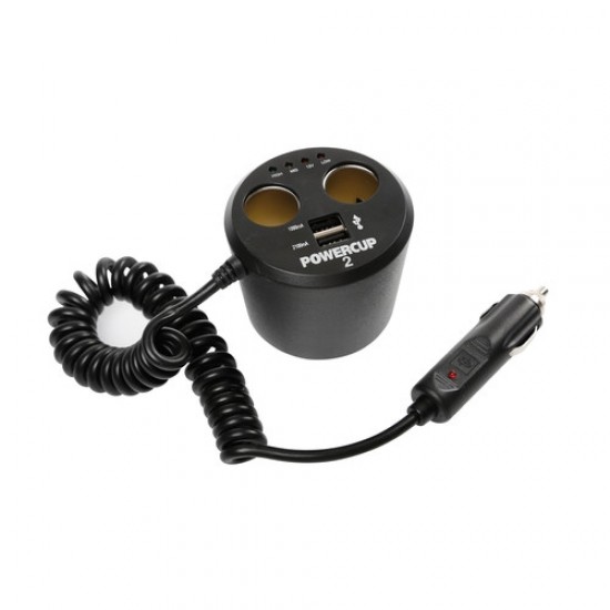 ΑΝΤΑΠΤΟΡΑΣ ΑΝΑΠΤΗΡΑ POWERCUP 2 12V + 2USB + TESTER ΜΠΑΤΑΡΙΑΣ ΑΝΤΑΠΤΟΡΑΣ ΑΝΑΠΤΗΡΑ POWERCUP 2 12V + 2USB + TESTER ΜΠΑΤΑΡΙΑΣ