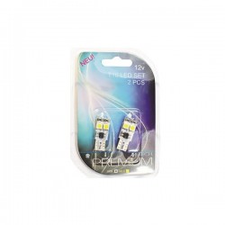 ΛΑΜΠΑ W5W 4xSMD 5050 CANBUS 12V ΛΕΥΚΗ 2ΤΕΜ ΛΑΜΠΑ W5W 4xSMD 5050 CANBUS 12V ΛΕΥΚΗ 2ΤΕΜ
