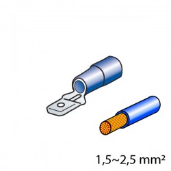 ΦΙΣΑΚΙΑ 6.3 x 0.8mm (10τμχ.) ΦΙΣΑΚΙΑ 6.3 x 0.8mm (10τμχ.)