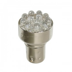 ΛΑΜΠΑΚΙ 12LED BAY15d 24V ΛΕΥΚΟ ΛΑΜΠΑΚΙ 12LED BAY15d 24V ΛΕΥΚΟ