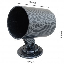ΒΑΣΗ ΤΑΜΠΛΩ ΜΟΝΗ (1) CARBON LOOK ΠΕΡΙΣΤΡΕΦΟΜΕΝΗ 52mm ΒΑΣΗ ΤΑΜΠΛΩ ΜΟΝΗ (1) CARBON LOOK ΠΕΡΙΣΤΡΕΦΟΜΕΝΗ 52mm