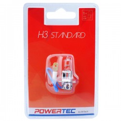 Λαμπάκι Αλογόνου H3 12V 60/55W PK22s  POWERTEC STANDARD ΑΛΟΓΟΝΟΥ 1ΤΕΜ. Λαμπάκι Αλογόνου H3 12V 60/55W PK22s  POWERTEC STANDARD ΑΛΟΓΟΝΟΥ 1ΤΕΜ.