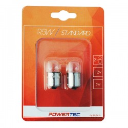 R5W 12V 5W BA15s (ΦΟΥΝΤΟΥΚΙ) POWERTEC STANDARD ΑΛΟΓΟΝΟΥ 2ΤΕΜ. R5W 12V 5W BA15s (ΦΟΥΝΤΟΥΚΙ) POWERTEC STANDARD ΑΛΟΓΟΝΟΥ 2ΤΕΜ.
