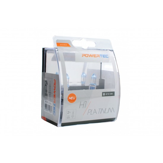 H1 12V 55W 3.250K +130% P14.5 POWERTECK PLATINUM 2ΤΕΜ. M-TECH H1 12V 55W 3.250K +130% P14.5 POWERTECK PLATINUM 2ΤΕΜ. M-TECH