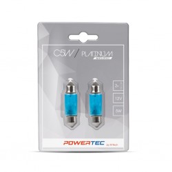 ΛΑΜΠΑΚΙΑ ΠΛΑΦΟΝΙΕΡΑΣ C5W 12V 5W 36x11mm SV8.5-8 WHITE EFFECT POWERTEC PLATINUM  M-TECH - 2 ΤΕΜ ΛΑΜΠΑΚΙΑ ΠΛΑΦΟΝΙΕΡΑΣ C5W 12V 5W 36x11mm SV8.5-8 WHITE EFFECT POWERTEC PLATINUM  M-TECH - 2 ΤΕΜ