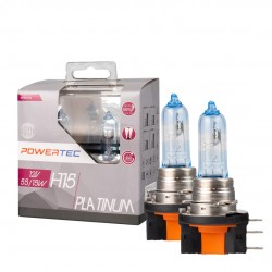 ΛΑΜΠΕΣ H15 12V 55/15W +130% POWERTEC PLATINUM mTECH - 2 Τεμ. ΛΑΜΠΕΣ H15 12V 55/15W +130% POWERTEC PLATINUM mTECH - 2 Τεμ.