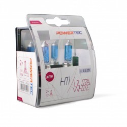H11 12V 55W PGJ19-2 POWERTEC ULTRA WHITE 2ΤΕΜ. M-TECH H11 12V 55W PGJ19-2 POWERTEC ULTRA WHITE 2ΤΕΜ. M-TECH