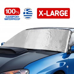 Εξωτερική Ηλιοπροστασία X-Large Μ195-147 Χ Υ110 cm για το Παρμπρίζ από Ύφασμα 3 Στρώσεων και Ρινίσματα Αλουμινίου σε ασημί χρώμα με logo και άκαυστη επένδυση Race Axion - 1 τεμάχιο Εξωτερική Ηλιοπροστασία X-Large Μ195-147 Χ Υ110 cm για το Παρμπρίζ από Ύφασμα 3 Στρώσεων και Ρινίσματα Αλουμινίου σε ασημί χρώμα με logo και άκαυστη επένδυση Race Axion - 1 τεμάχιο
