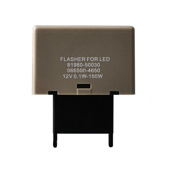 LED FLASHER (ΦΛΑΣΙΕΡΑ) 8 ΕΠΑΦΩΝ (L+-) 40x30x27mm  M-TECH-  1ΤΕΜ. LED FLASHER (ΦΛΑΣΙΕΡΑ) 8 ΕΠΑΦΩΝ (L+-) 40x30x27mm  M-TECH-  1ΤΕΜ.