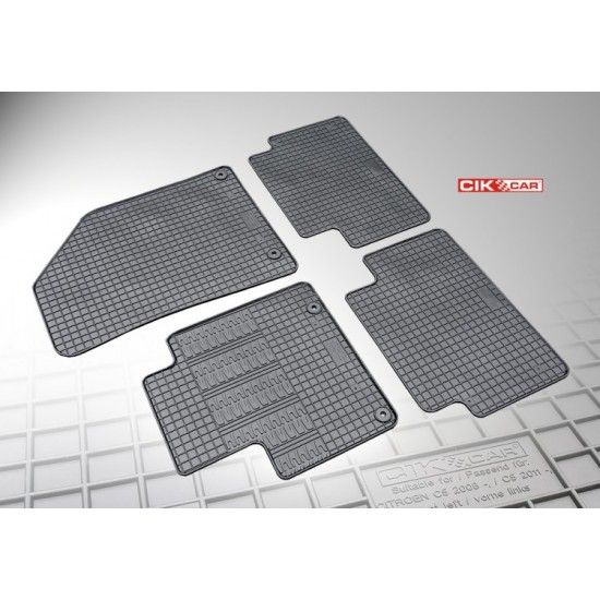 ΜΑΡΚΕ ΠΑΤΑΚΙΑ ΣΕ ΣΚΑΦΗ ΛΑΣΤΙΧΟ ΓΙΑ CITROEN C5 2008-2011 / C5 FACELIFT 2011-2017 ΣΕ ΜΑΥΡΟ ΧΡΩΜΑ ΜΕ ΚΟΥΜΠΩΜΑΤΑ CIK - 4 ΤΕΜ. ΜΑΡΚΕ ΠΑΤΑΚΙΑ ΣΕ ΣΚΑΦΗ ΛΑΣΤΙΧΟ ΓΙΑ CITROEN C5 2008-2011 / C5 FACELIFT 2011-2017 ΣΕ ΜΑΥΡΟ ΧΡΩΜΑ ΜΕ ΚΟΥΜΠΩΜΑΤΑ CIK - 4 ΤΕΜ.