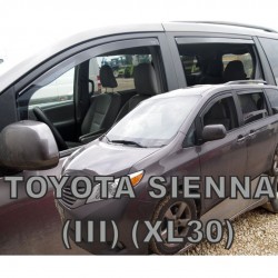 ΑΝΕΜΟΘΡΑΥΣΤΕΣ ΓΙΑ TOYOTA SIENNA III XL30 5D 2010+ ΣΕΤ ΑΥΤΟΚΙΝΗΤΟΥ ΑΠΟ ΕΥΚΑΜΠΤΟ ΦΙΜΕ ΠΛΑΣΤΙΚΟ HEKO - 4 ΤΕΜ. ΑΝΕΜΟΘΡΑΥΣΤΕΣ ΓΙΑ TOYOTA SIENNA III XL30 5D 2010+ ΣΕΤ ΑΥΤΟΚΙΝΗΤΟΥ ΑΠΟ ΕΥΚΑΜΠΤΟ ΦΙΜΕ ΠΛΑΣΤΙΚΟ HEKO - 4 ΤΕΜ.