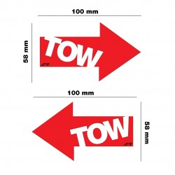 ΑΥΤΟΚΟΛΛΗΤΟ TOW ΚΟΚΚΙΝΟ 100x58mm SIMONI RACING - 2 ΤΕΜ. ΑΥΤΟΚΟΛΛΗΤΟ TOW ΚΟΚΚΙΝΟ 100x58mm SIMONI RACING - 2 ΤΕΜ.