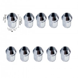 ΠΑΞΙΜΑΔΙ ΚΩΝΙΚΟ 12x1,5 (34mm) (19) 10ΤΕΜ. ΠΑΞΙΜΑΔΙ ΚΩΝΙΚΟ 12x1,5 (34mm) (19) 10ΤΕΜ.