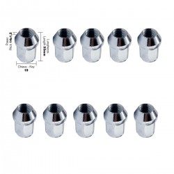 ΠΑΞΙΜΑΔΙ ΚΩΝΙΚΟ 14x1,5 (33mm) (19) 10ΤΕΜ. ΠΑΞΙΜΑΔΙ ΚΩΝΙΚΟ 14x1,5 (33mm) (19) 10ΤΕΜ.