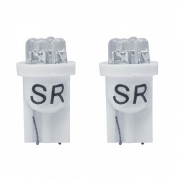T10 W5W 12V ΛΕΥΚΑ ΜΕ 4LED 2ΤΕΜ T10 W5W 12V ΛΕΥΚΑ ΜΕ 4LED 2ΤΕΜ