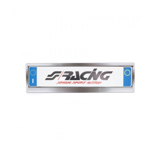 ΠΛΑΙΣΙΟ ΠΙΝΑΚΙΔΑΣ ΧΡΩΜΙΟΥ ΜΕ ΒΙΔΑΚΙΑ SIMONI RACING ΠΛΑΙΣΙΟ ΠΙΝΑΚΙΔΑΣ ΧΡΩΜΙΟΥ ΜΕ ΒΙΔΑΚΙΑ SIMONI RACING