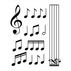 ΑΥΤΟΚΟΛΛΗΤΑ ΝΟΤΕΣ MUSIC (ΦΥΛΛΟ 12 Χ 10 cm) - 15 ΤΕΜ. ΑΥΤΟΚΟΛΛΗΤΑ ΝΟΤΕΣ MUSIC (ΦΥΛΛΟ 12 Χ 10 cm) - 15 ΤΕΜ.