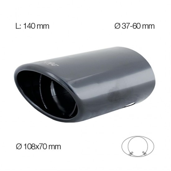 ΜΠΟΥΚΑ TRX10N ΜΑΥΡΗ 140mm ΔΙΑΜΕΤΡΟΥ 37-60mm ΜΠΟΥΚΑ TRX10N ΜΑΥΡΗ 140mm ΔΙΑΜΕΤΡΟΥ 37-60mm