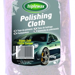 ΠΑΝΙ ΓΙΑ ΓΥΑΛΙΣΜΑ ΒΑΜΒΑΚΕΡΟ 100% (COTTON) 400g/500x27cm CARPLAN TRIPLEWAX POLISHING CLOTH ΠΑΝΙ ΓΙΑ ΓΥΑΛΙΣΜΑ ΒΑΜΒΑΚΕΡΟ 100% (COTTON) 400g/500x27cm CARPLAN TRIPLEWAX POLISHING CLOTH