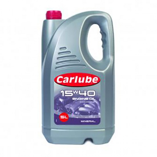 ΛΑΔΙ ΚΙΝΗΤΗΡΑ 15W-40 ΟΡΥΚΤΕΛΑΙΟ A3/B4 CARLUBE 5L ΛΑΔΙ ΚΙΝΗΤΗΡΑ 15W-40 ΟΡΥΚΤΕΛΑΙΟ A3/B4 CARLUBE 5L