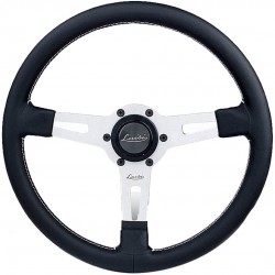 ΤΙΜΟΝΙ SHARAV 315 ΜΑΥΡΟ 315mm ΔΕΡΜΑΤΙΝΟ ΤΡΙΑΚΤΙΝΟ ΜΕ ΑΣΗΜΙ ΛΑΜΑ ΤΙΜΟΝΙ SHARAV 315 ΜΑΥΡΟ 315mm ΔΕΡΜΑΤΙΝΟ ΤΡΙΑΚΤΙΝΟ ΜΕ ΑΣΗΜΙ ΛΑΜΑ