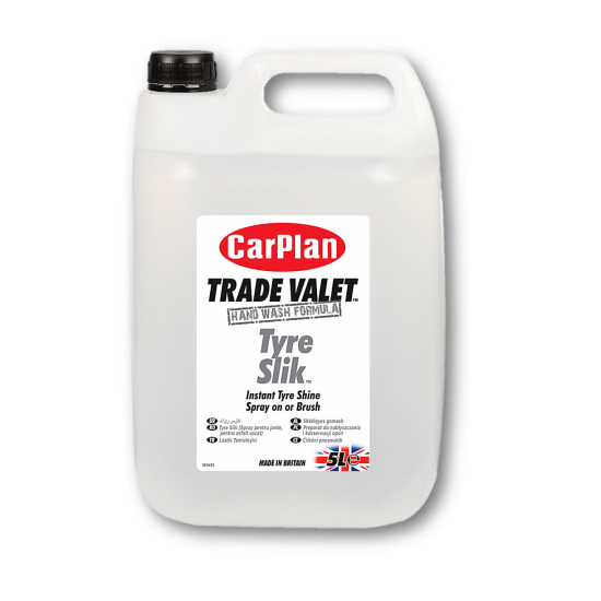 ΥΓΡΟ ΓΥΑΛΙΣΜΑΤΟΣ /ΠΡΟΣΤΑΣΙΑΣ ΕΛΑΣΤΙΚΩΝ CARPLAN TRADE VALET TIRE SLIK 5LT ΥΓΡΟ ΓΥΑΛΙΣΜΑΤΟΣ /ΠΡΟΣΤΑΣΙΑΣ ΕΛΑΣΤΙΚΩΝ CARPLAN TRADE VALET TIRE SLIK 5LT