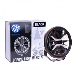 ΠΡΟΒΟΛΕΑΣ ΣΤΡΟΓΓΥΛΟΣ DRIVING LIGHT BLACK SERIES LED 12-48V 80W 5.700K 11.000lm 220mm mTECH -  1 ΤΕΜ. ΠΡΟΒΟΛΕΑΣ ΣΤΡΟΓΓΥΛΟΣ DRIVING LIGHT BLACK SERIES LED 12-48V 80W 5.700K 11.000lm 220mm mTECH -  1 ΤΕΜ.