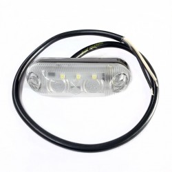 ΦΩΣ ΟΓΚΟΥ LD370 12/24V 3LED ΛΕΥΚΟ 8 x 2,5 -1ΤΕΜ. ΦΩΣ ΟΓΚΟΥ LD370 12/24V 3LED ΛΕΥΚΟ 8 x 2,5 -1ΤΕΜ.