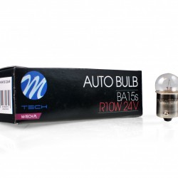 R10W 24V 10W BA15s G18 (ΦΟΥΝΤΟΥΚΙ) STANDARD ΑΛΟΓΟΝΟΥ ΚΟΥΤΙ 10ΤΕΜ. M-TECH R10W 24V 10W BA15s G18 (ΦΟΥΝΤΟΥΚΙ) STANDARD ΑΛΟΓΟΝΟΥ ΚΟΥΤΙ 10ΤΕΜ. M-TECH