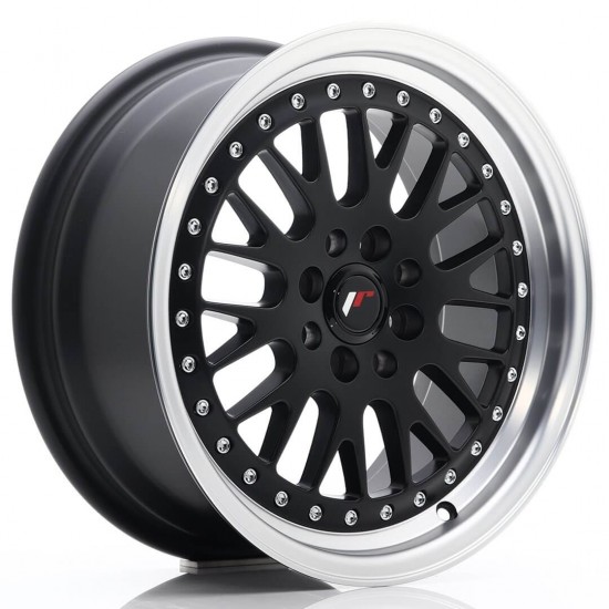 JAPAN RACING 10 16×8 ET20 4×100/108 Matt Black w/Machined Lip JAPAN RACING 10 16×8 ET20 4×100/108 Matt Black w/Machined Lip