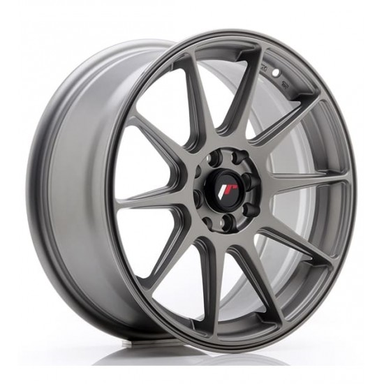 JAPAN RACING 11 16×7 ET30 4×100/114 Matt Gun Metal