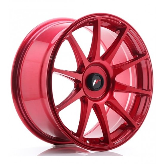 JAPAN RACING 11 17×7,25 ET35 5×100/114,3 Platinum Red