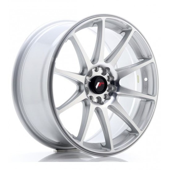 JAPAN RACING 11 17×7 ET20-38 BLANK Silver Machined
