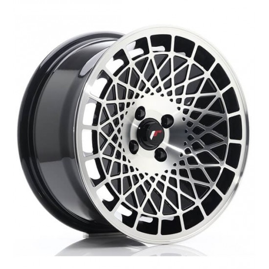 JAPAN RACING 14 16×8 ET25 4×100 Gloss Black Machined Face